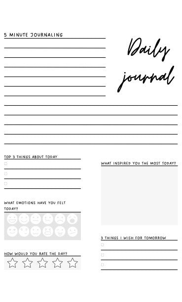 Mental Health Journal - English