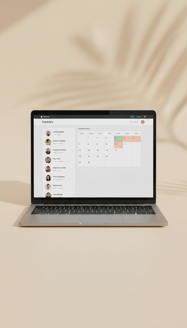 Therapy Web Platform with Guided Journaling