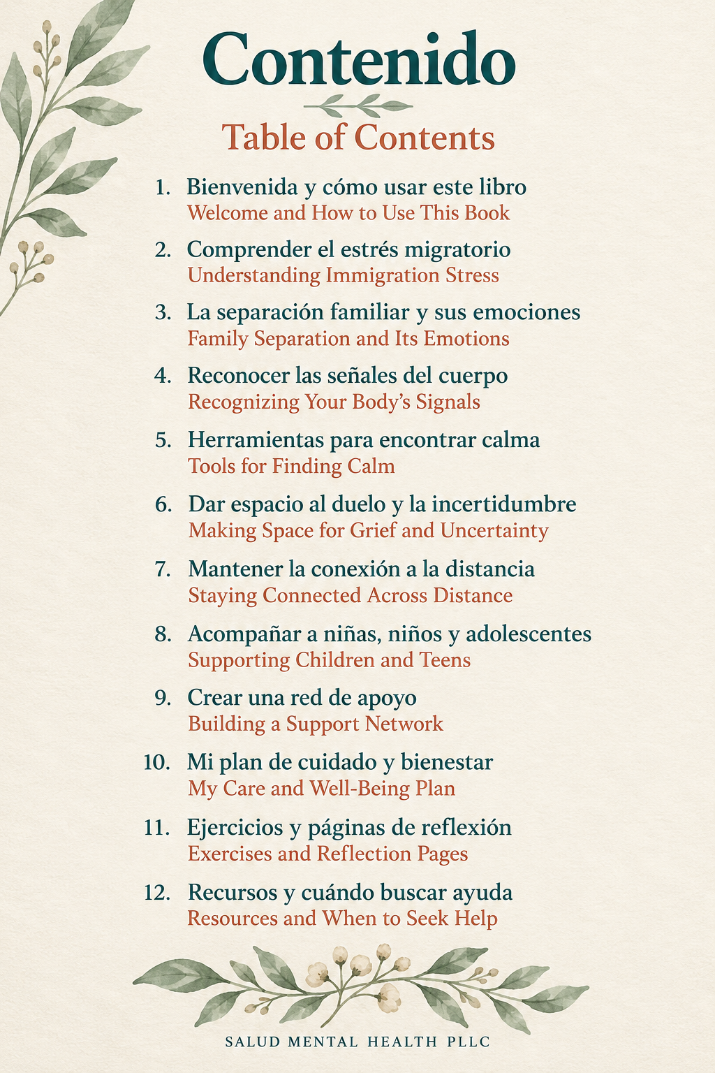 Immigration Stress and Family Separation.